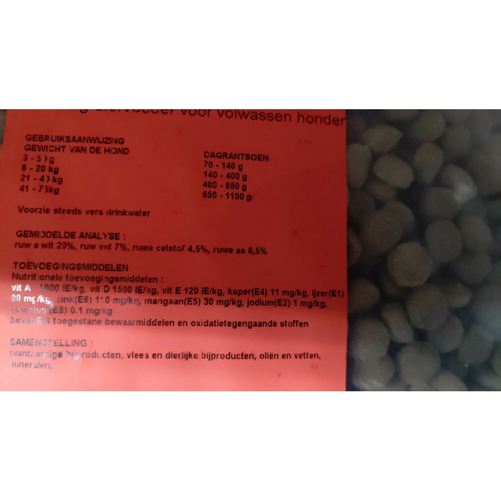 Budget Hondenvoer Adult 2 Budget Hondenvoer Adult - Afbeelding 2