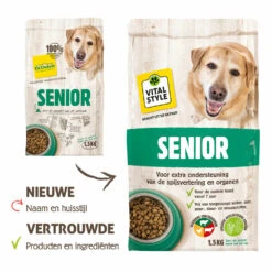 VITALstyle Hondenvoer Senior 5 VITALstyle Hondenvoer Senior -Lekker Woef 1006275 3