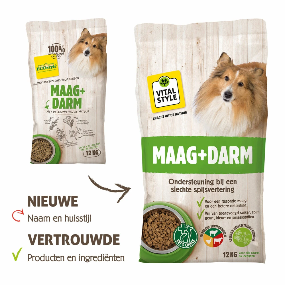 VITALstyle Hondenvoer Maag & Darm 3 VITALstyle Hondenvoer Maag & Darm - Afbeelding 3