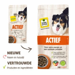 VITALstyle Hondenvoer Actief Hondenbrokken 5 VITALstyle Hondenvoer Actief Hondenbrokken -Lekker Woef 1006291 3