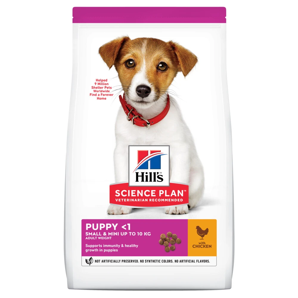 Hill's Hillu0027s Science Plan Hondenvoer Puppy Small - Mini Kip 1 Hill's Hillu0027s Science Plan Hondenvoer Puppy Small - Mini Kip