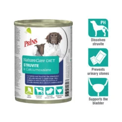 6x Prins NatureCare Diet Struvite & Calciumoxalate Hond Natvoer 5 6x Prins NatureCare Diet Struvite & Calciumoxalate Hond Natvoer -Lekker Woef 1016901 2