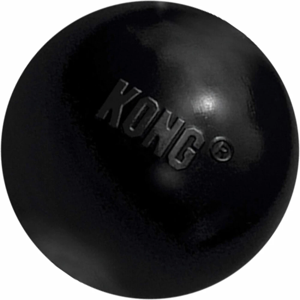 Kong Extreme Ball Zwart M 2 Kong Extreme Ball Zwart M - Afbeelding 2