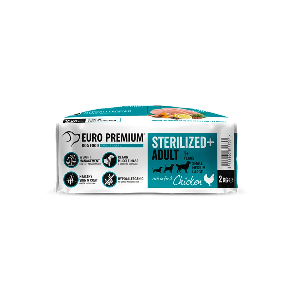 Euro-Premium Adult Sterilized+ 4 Euro-Premium Adult Sterilized+ - Afbeelding 4
