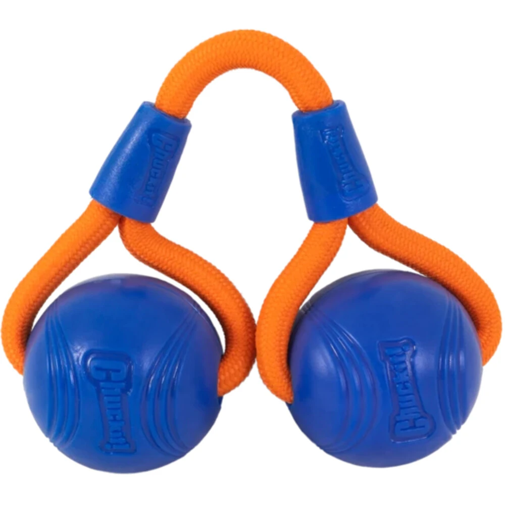 Chuckit! Chuckit Crunch Ball Duo Tug Medium 2 Chuckit! Chuckit Crunch Ball Duo Tug Medium - Afbeelding 2