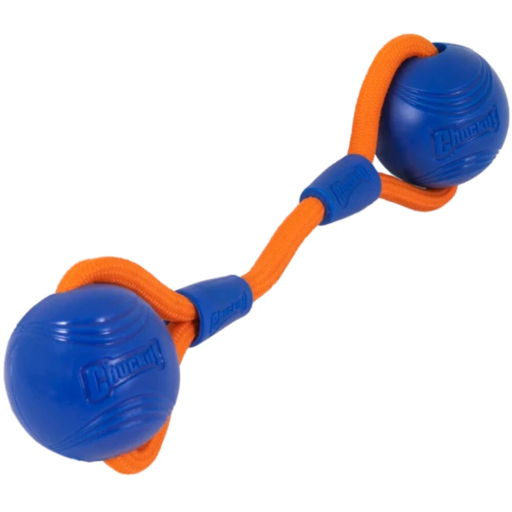 Chuckit! Chuckit Crunch Ball Duo Tug Medium 3 Chuckit! Chuckit Crunch Ball Duo Tug Medium - Afbeelding 3