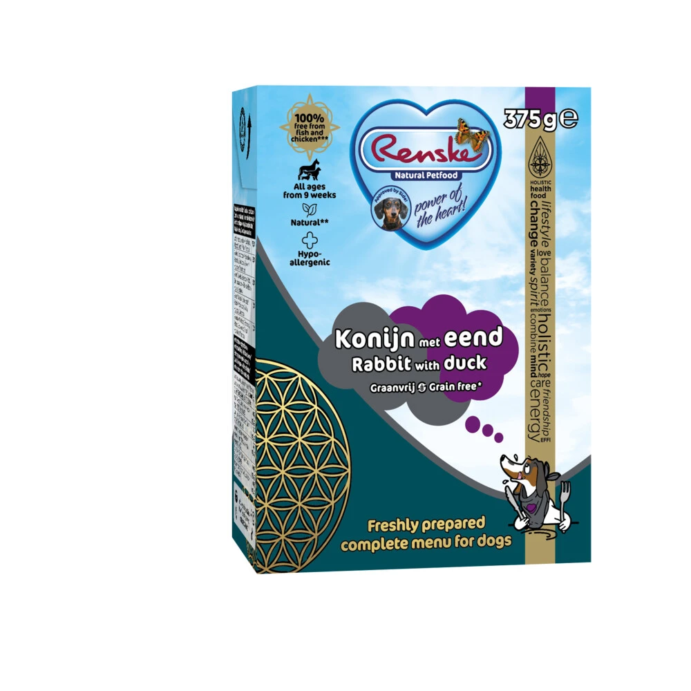 12x Renske Vers Konijn Met Eend Graanvrij - Tetra 1 12x Renske Vers Konijn Met Eend Graanvrij - Tetra