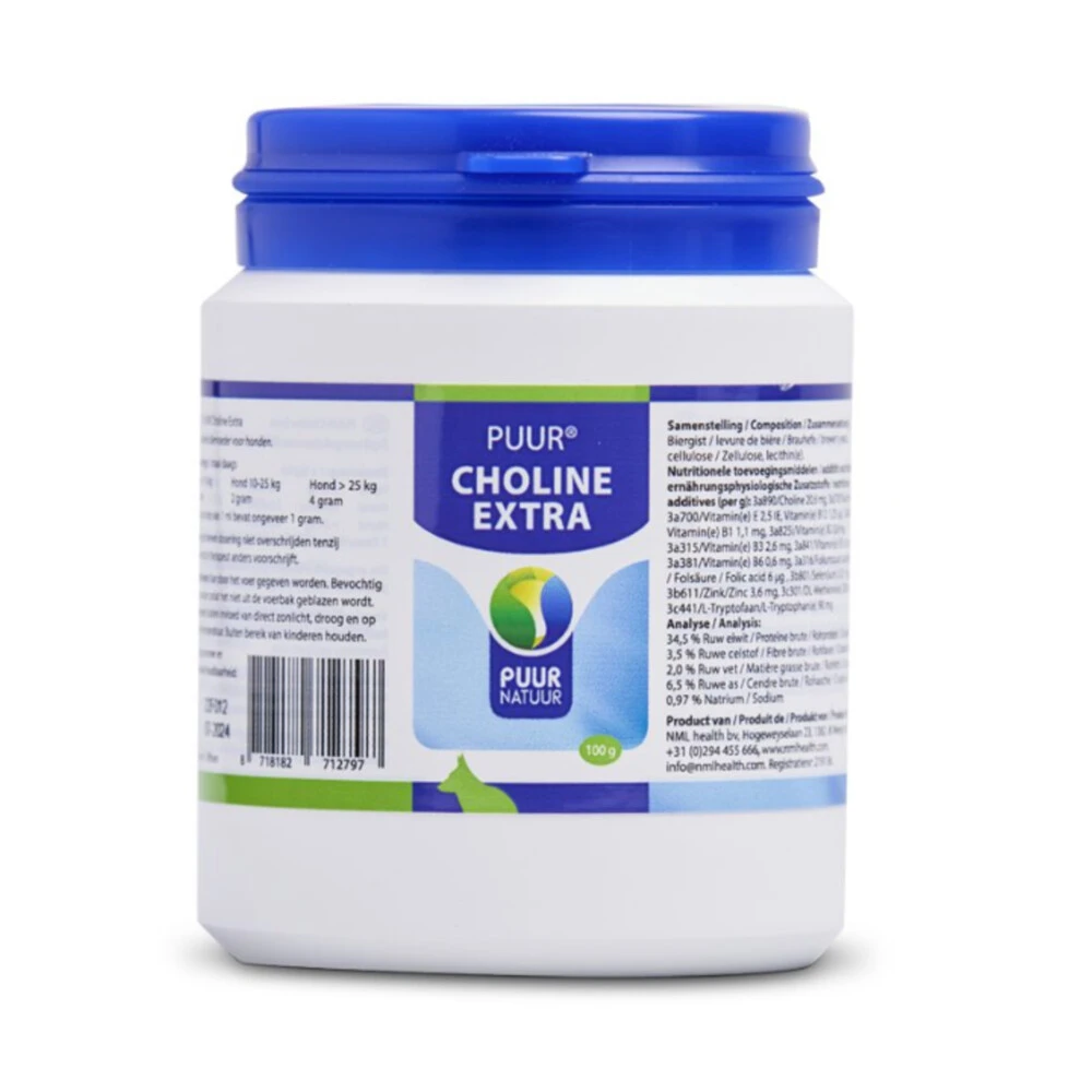 PUUR Choline Extra Hond 1 PUUR Choline Extra Hond