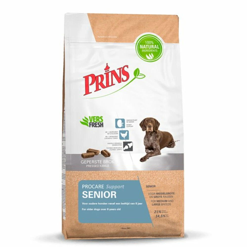 Prins ProCare Senior Support Hondenvoer 1 Prins ProCare Senior Support Hondenvoer