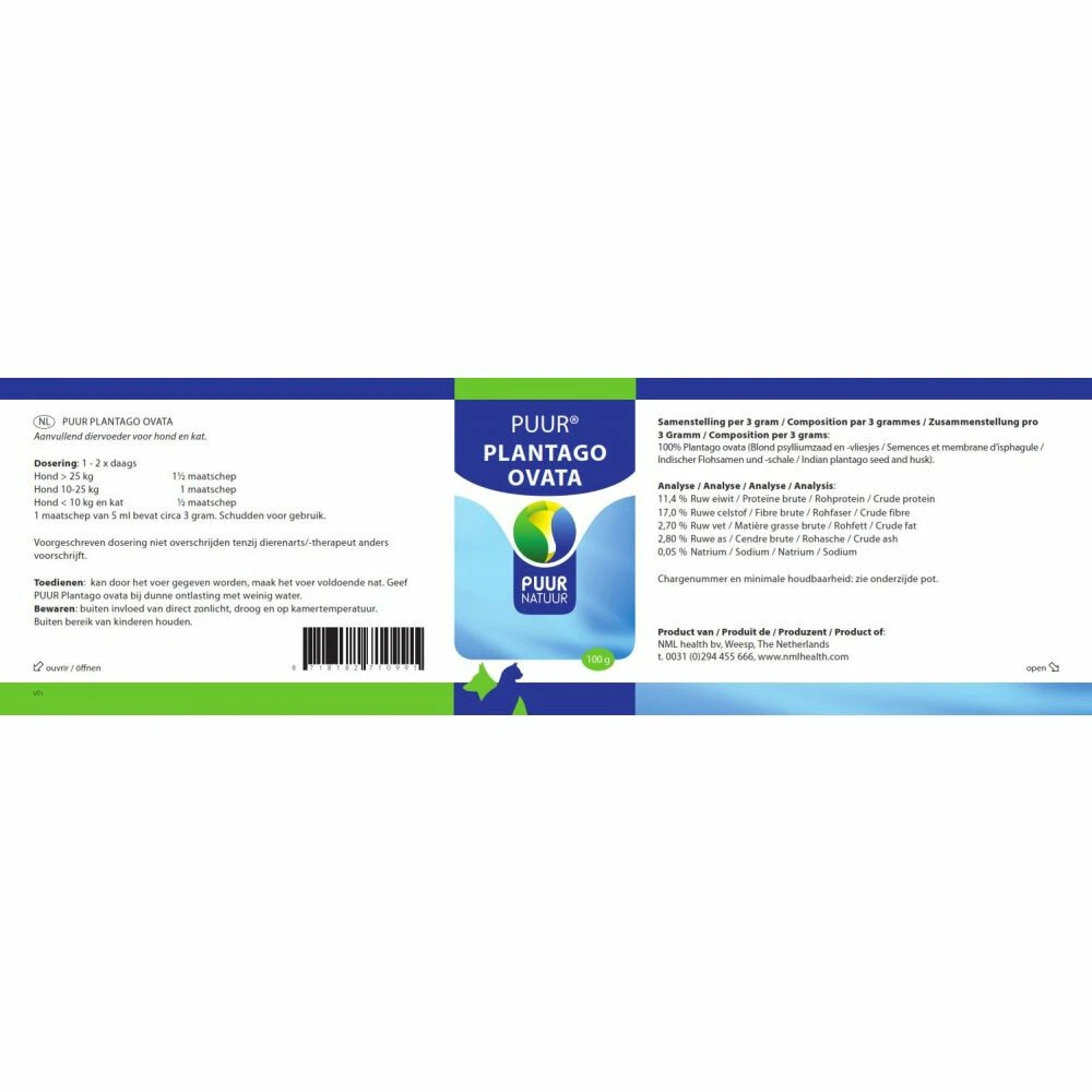 PUUR Plantago Ovata 3 PUUR Plantago Ovata - Afbeelding 3